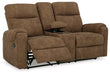 Edenwold Reclining Loveseat with Console - Bargain Furniture (Detroit, MI)