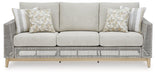 Seton Creek Outdoor Sofa with Cushion - Bargain Furniture (Detroit, MI)