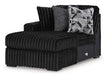 Midnight-Madness Super Chaise - Bargain Furniture (Detroit, MI)