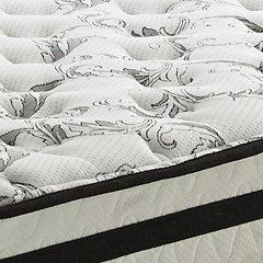 8 Inch Chime Innerspring Mattress Set - Bargain Furniture (Detroit, MI)