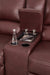 Alessandro Power Reclining Loveseat with Console - Bargain Furniture (Detroit, MI)