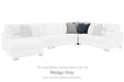 Lowder Sectional with Chaise - Bargain Furniture (Detroit, MI)