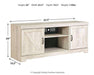 Bellaby 63" TV Stand with Fireplace - Bargain Furniture (Detroit, MI)