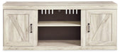 Bellaby TV Stand with Electric Fireplace - Bargain Furniture (Detroit, MI)