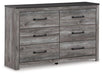 Bronyan Dresser and Mirror - Bargain Furniture (Detroit, MI)
