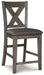 Caitbrook Counter Height Upholstered Bar Stool - Bargain Furniture (Detroit, MI)