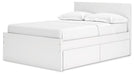 Onita Panel Bed with 2 Side Storage - Bargain Furniture (Detroit, MI)
