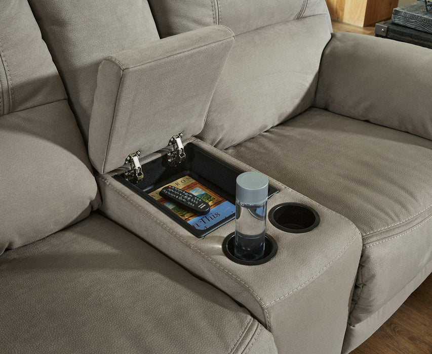 Next-Gen Gaucho Power Reclining Loveseat with Console - Bargain Furniture (Detroit, MI)