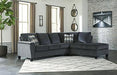 Abinger 2-Piece Sleeper Sectional with Chaise - Bargain Furniture (Detroit, MI)