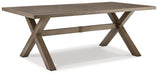 Beach Front Outdoor Dining Table - Bargain Furniture (Detroit, MI)