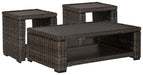 Grasson Lane Outdoor Occasional Table Set - Bargain Furniture (Detroit, MI)