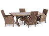 Beachcroft Outdoor Dining Set - Bargain Furniture (Detroit, MI)