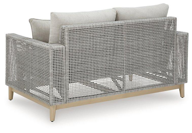 Seton Creek Outdoor Seating Set - Bargain Furniture (Detroit, MI)