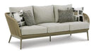 Swiss Valley Outdoor Sofa with Cushion - Bargain Furniture (Detroit, MI)