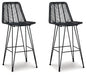 Angentree Bar Height Bar Stool - Bargain Furniture (Detroit, MI)