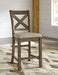 Moriville Counter Height Bar Stool - Bargain Furniture (Detroit, MI)