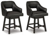 Tallenger Counter Height Bar Stool - Bargain Furniture (Detroit, MI)