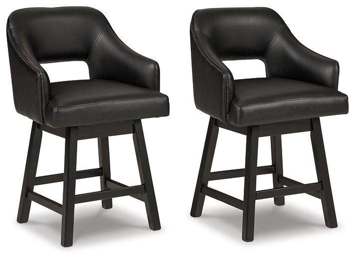 Tallenger Counter Height Bar Stool - Bargain Furniture (Detroit, MI)