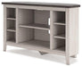 Dorrinson Corner TV Stand with Electric Fireplace - Bargain Furniture (Detroit, MI)