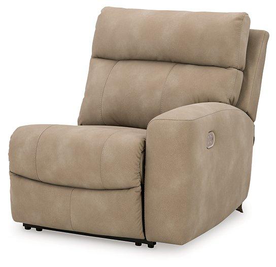 Next-Gen DuraPella Power Reclining Sectional Loveseat with Console - Bargain Furniture (Detroit, MI)