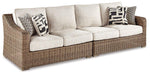 Beachcroft Outdoor Seating Set - Bargain Furniture (Detroit, MI)