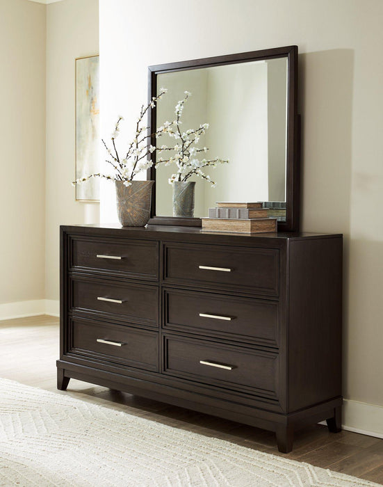 Neymorton Dresser and Mirror - Bargain Furniture (Detroit, MI)