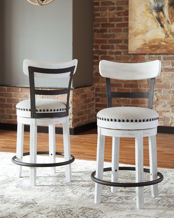 Valebeck Counter Height Bar Stool - Bargain Furniture (Detroit, MI)