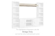 Bellaby 4-Piece Entertainment Center with Electric Fireplace - Bargain Furniture (Detroit, MI)