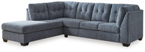 Marleton 2-Piece Sectional with Chaise - Bargain Furniture (Detroit, MI)