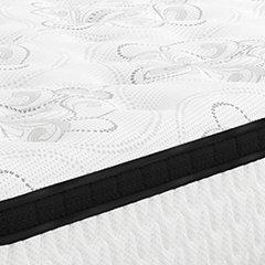 Chime 12 Inch Hybrid Mattress in a Box - Bargain Furniture (Detroit, MI)