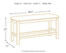 Moriville Counter Height Dining Set - Bargain Furniture (Detroit, MI)