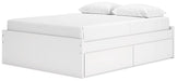 Onita Bed with 2 Side Storage - Bargain Furniture (Detroit, MI)
