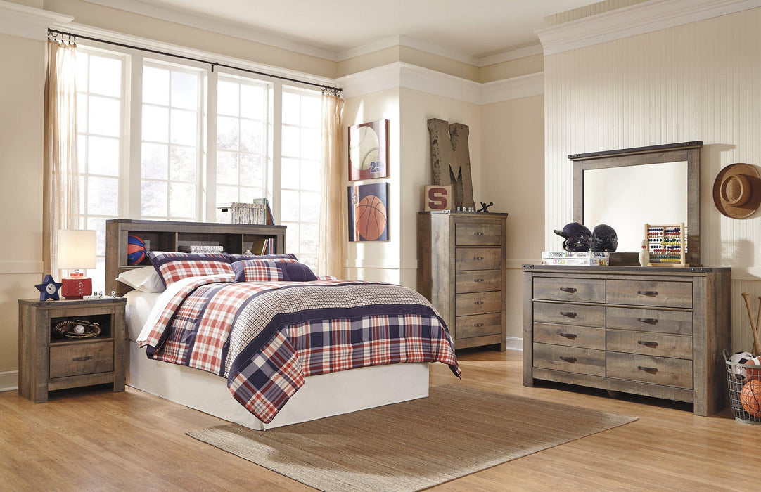 Trinell Bed with Storage - Bargain Furniture (Detroit, MI)