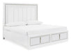 Chalanna Upholstered Storage Bed - Bargain Furniture (Detroit, MI)