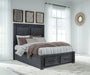 Foyland Panel Storage Bed - Bargain Furniture (Detroit, MI)