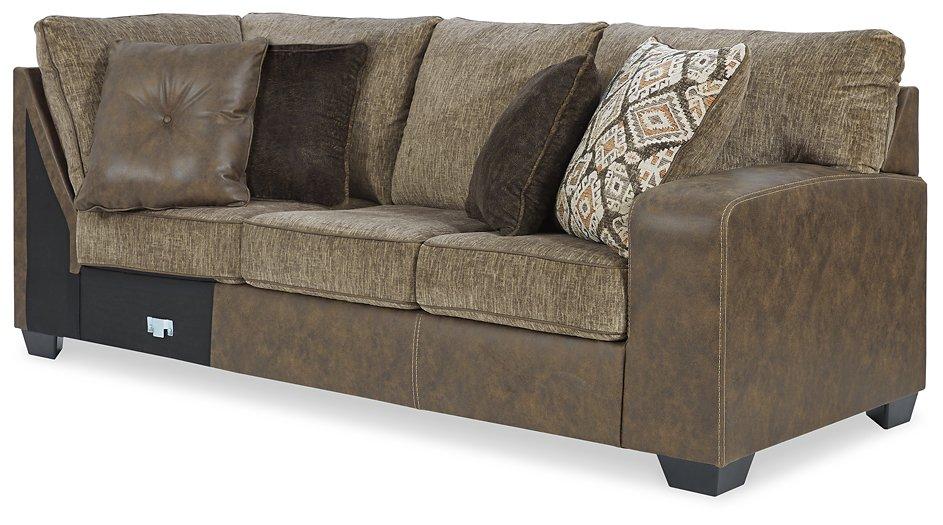 Abalone 3-Piece Sectional with Chaise