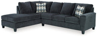 Abinger 2-Piece Sleeper Sectional with Chaise - Bargain Furniture (Detroit, MI)