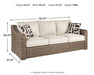 Beachcroft Outdoor Seating Set - Bargain Furniture (Detroit, MI)