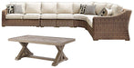 Beachcroft Outdoor Seating Set - Bargain Furniture (Detroit, MI)