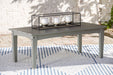 Visola Outdoor Loveseat and Coffee Table - Bargain Furniture (Detroit, MI)