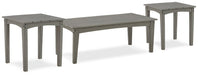 Visola Outdoor Occasional Table Set - Bargain Furniture (Detroit, MI)