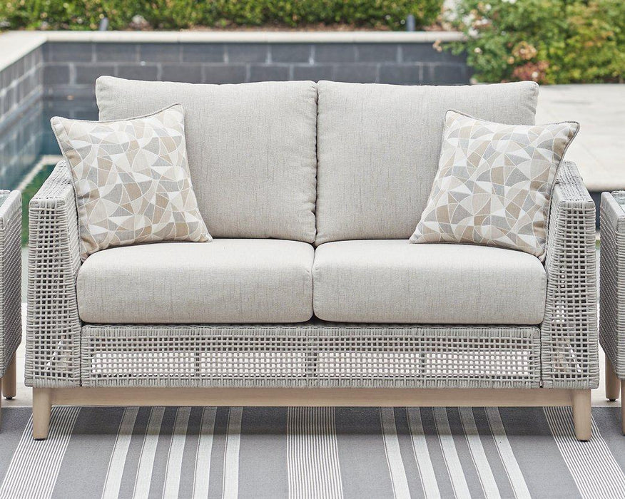 Seton Creek Outdoor Seating Set - Bargain Furniture (Detroit, MI)