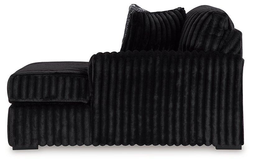 Midnight-Madness Super Chaise - Bargain Furniture (Detroit, MI)
