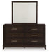 Neymorton Dresser and Mirror - Bargain Furniture (Detroit, MI)