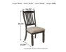 Tyler Creek Dining Chair Set - Bargain Furniture (Detroit, MI)