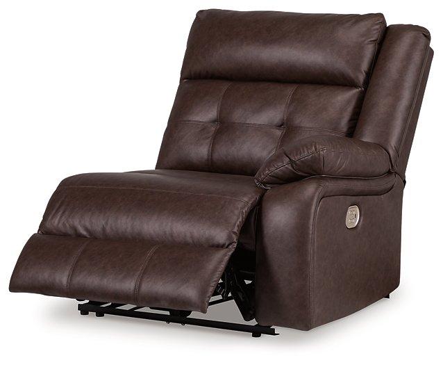 Punch Up Power Reclining Sectional Loveseat with Console - Bargain Furniture (Detroit, MI)
