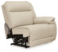 Double Deal Power Reclining Loveseat Sectional with Console - Bargain Furniture (Detroit, MI)