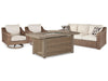 Beachcroft Outdoor Seating Set - Bargain Furniture (Detroit, MI)