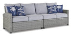 Naples Beach Outdoor Sectional - Bargain Furniture (Detroit, MI)