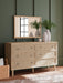 Cielden Dresser and Mirror - Bargain Furniture (Detroit, MI)